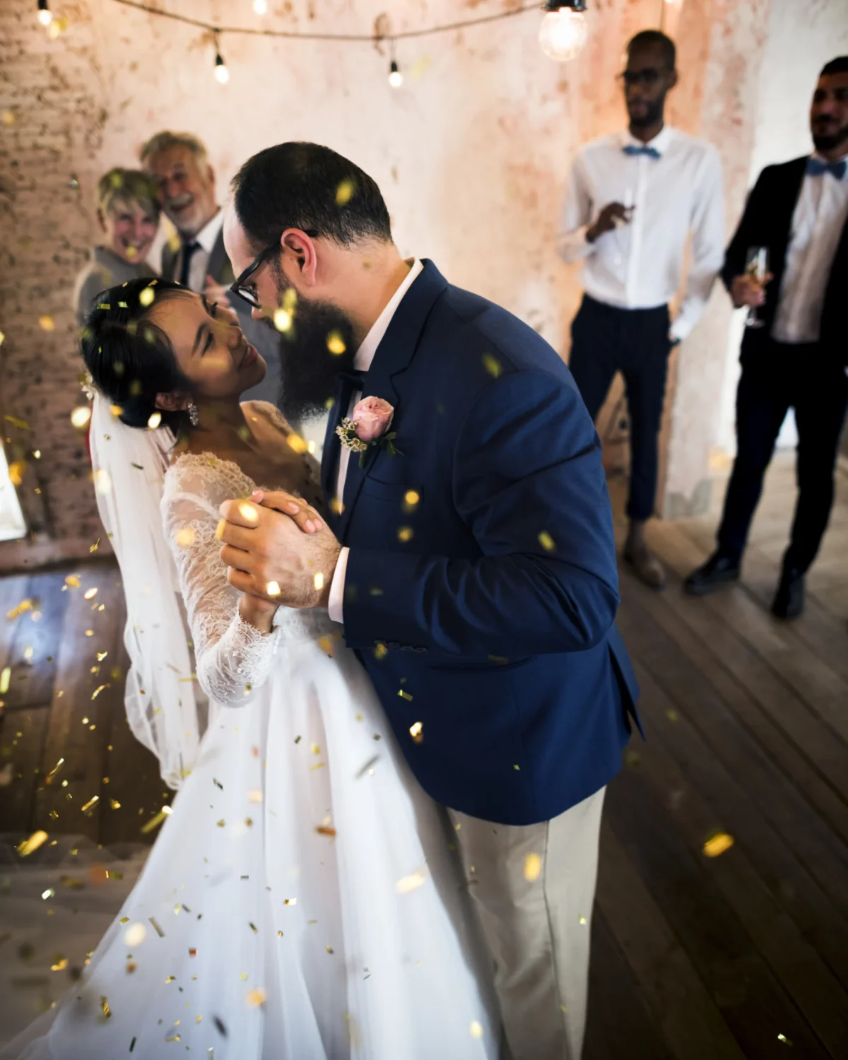 newlywed-couple-dancing-wedding-celebration